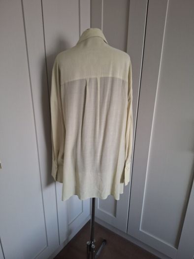 Shirt with front frill from Mango