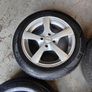 15 inch ally wheels 4x100 with tyres 1756515 Image 3