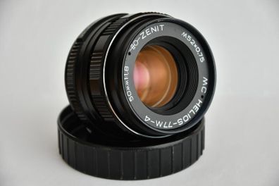 MC Helios-77M-4 50mm f/1.8 (M42) Legendary Vintage Portrait Lens Dreamy Creative Bokeh, Smooth Focus