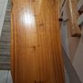 Rustic Solid Wood Console Table Natural Root Base Image 2