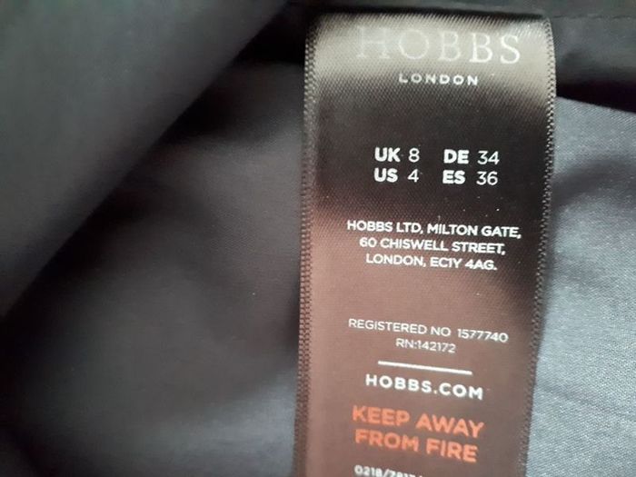 Hobbs - Cotton Skirt - UK 8 - Blue Multi - BNWT RRP 105