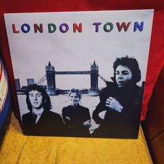 London Town Vinyl Record Wings Paul McCartney