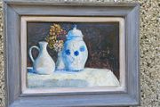 Oil on canvas painting