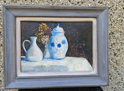 Oil on canvas painting