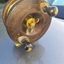 old  brass  timber fishing real Image 2