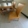 Oval Dining table & 6 chairs Image 6
