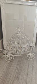 Crystal Cinderella Carriage Table Lamp