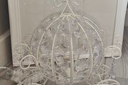 Crystal Cinderella Carriage Table Lamp