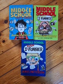 James Patterson Middle School Books (Kids)
