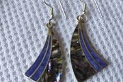 Alpaca Mexico silver earrings
