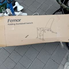 Folding Dumbell bench