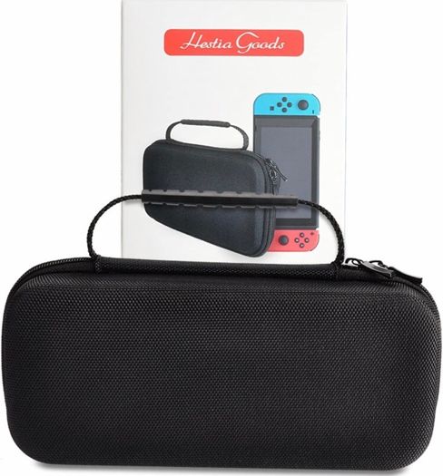 Switch Case Compatible with Nintendo Switch/Switch OLED - Carrying Case with 20 Game Cartridges, Protective Hard Shell Travel Case Pouch for Nintendo Switch Console & Accessories