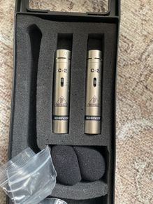 Behringer 2x C-2 condenser mics
