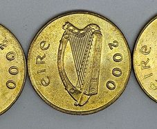 Ireland 2000 20p Coin Lot Uncirculated