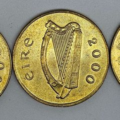 Ireland 2000 20p Coin Lot Uncirculated
