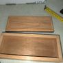 Vintage Wooden Quilted Top Trinket Box Jewelry box Image 5