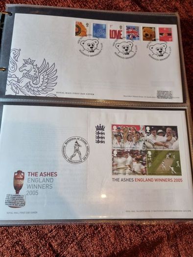 Mint UK FDC album