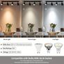Matte Black 4 Light LED Ceiling Spotlight (Free Delivery) Image 7