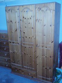 Timber Wardrobe