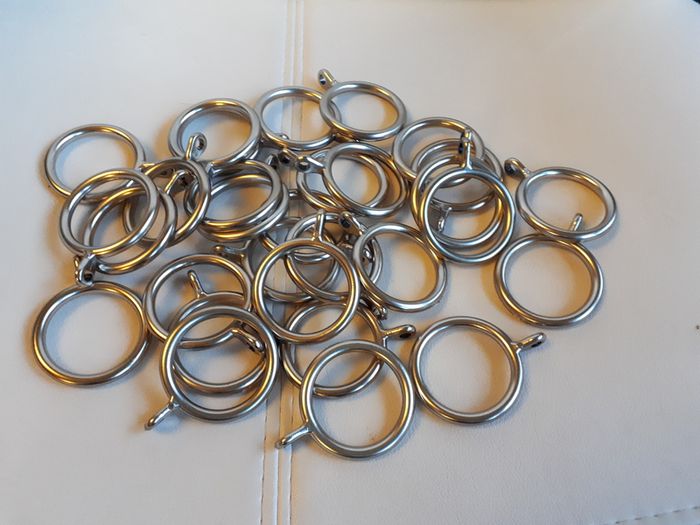 Metal Curtain Pole Rings