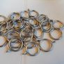 Wooden Curtain Pole Rings / Metal Curtain Pole Rings Image 2