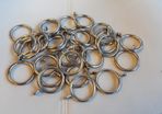 Metal Curtain Pole Rings