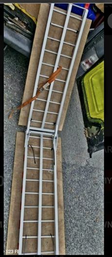 Ramp motorbike