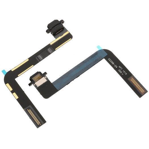 For iPad 10.2" 2020 8th Gen Charging Port Replacement Flex Cable Connector Black - FHT08IPDCP