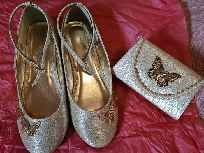 Girls dress shoes, handbag and cardigan set - Monsoon