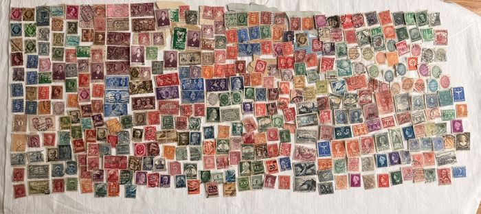 Large old world stamp collection