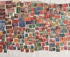 Large old world stamp collection