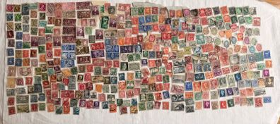 Large old world stamp collection