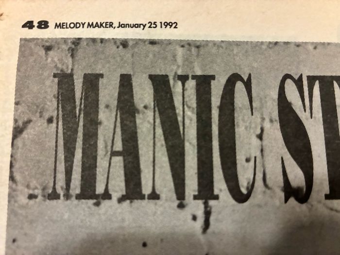 Manic Street Preachers poster
