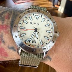 VAER Polar Pacific 42mm GMT watch