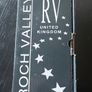 Roch Valley Low Heel kids silver Hologram Tap Shoes UK 9 EUC Image 3