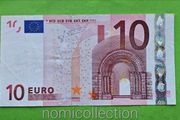 Ireland 2002 year 10 Euro Banknote.