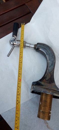 beer tap,with mount ,used condition, see pictures,,sold as is ,buyer collects or pays postage thank you