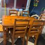 Table and 6 chairs Image 2