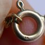 Vintage Solid 9K Yellow Gold 375 Thick Rope Chain Bracelet length 7,5" - 3,5g Image 7