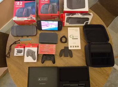 Nintendo Switch 2 ULTIMATE Collector Bundle - 8 Games - 512GB SanDisk - dbrand Killswitch - 100% CIB
