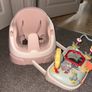 Mamas & Papas Bug 3-in-1 Floor and Booster Seat with Activity Tray - Blossom Image 4