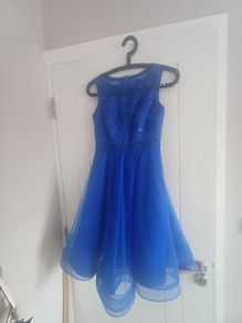 Royal blue Next Generations Confirmation dress