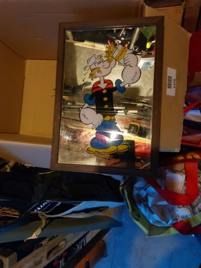 popeye the sailor man mirror