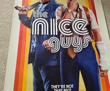 The Nice Guys movie poster - double sided