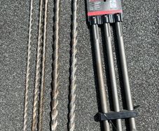 Large masonry Drill bits and Chisel set