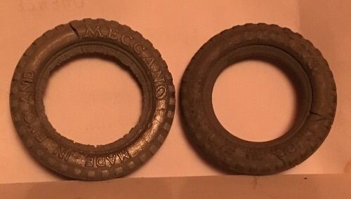 Meccano & Tri-ang tyres/wheels