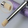 Round Stencil Brush Manicure Nail Art Brush - Purple Image 3