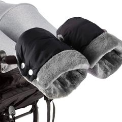 Pram Hand Muff - Buggy Mittens Pushchair Hand Warmer Gloves, Universal Waterproof and Windproof Stroller Handmuff for Pram, Buggy, Bike and Trailer (FREE POSTAGE)
