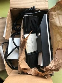 Brand new unused 2 Galma intercom handsets vintage retro 1980s eighties