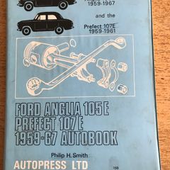 Workshop Manual for Ford Anglia 105E 1959 - 1967